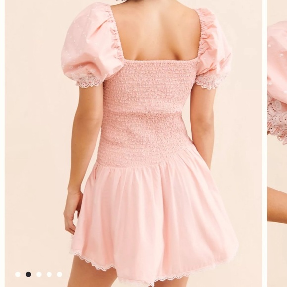 LoveShackFancy Asa Mini Dress - Picture 3 of 5